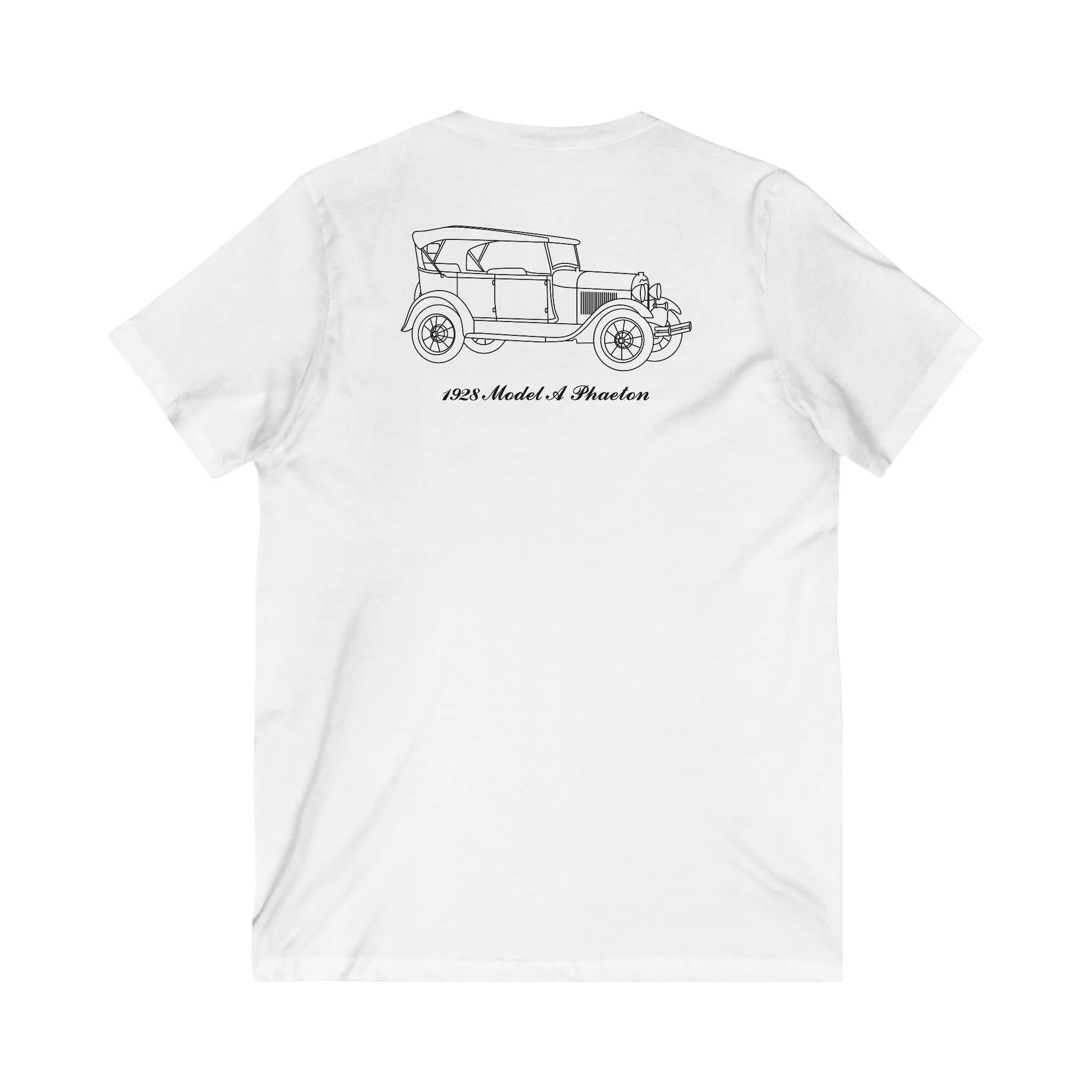1928 Phaeton Women's V-Neck Shirt