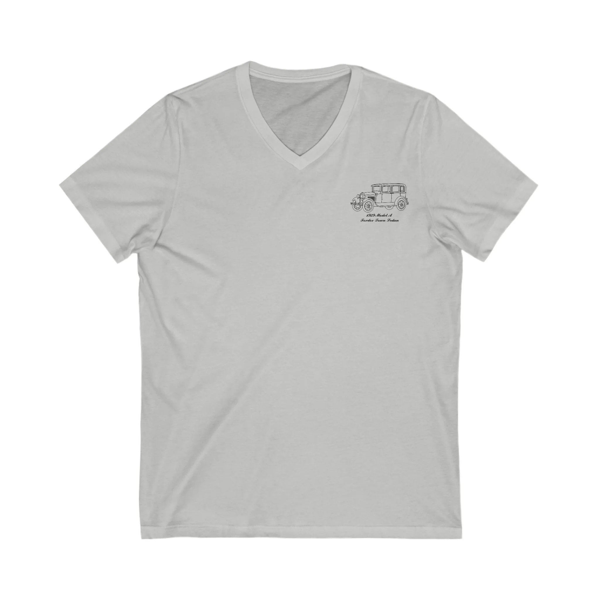 1929 Fordor Town Sedan Women's V-Neck Shirt