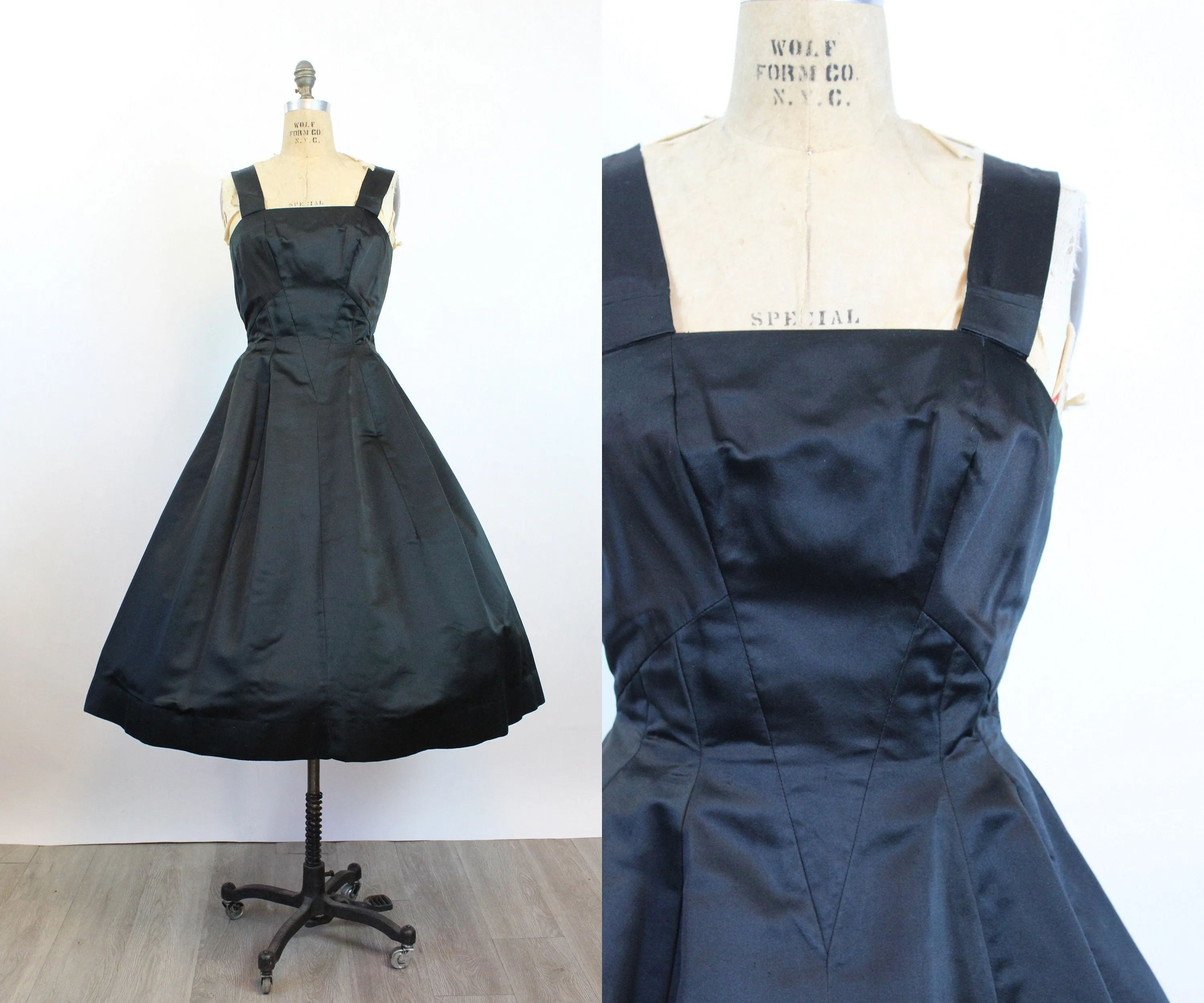 1950s SUZY PERETTE silk dress xs | new fall