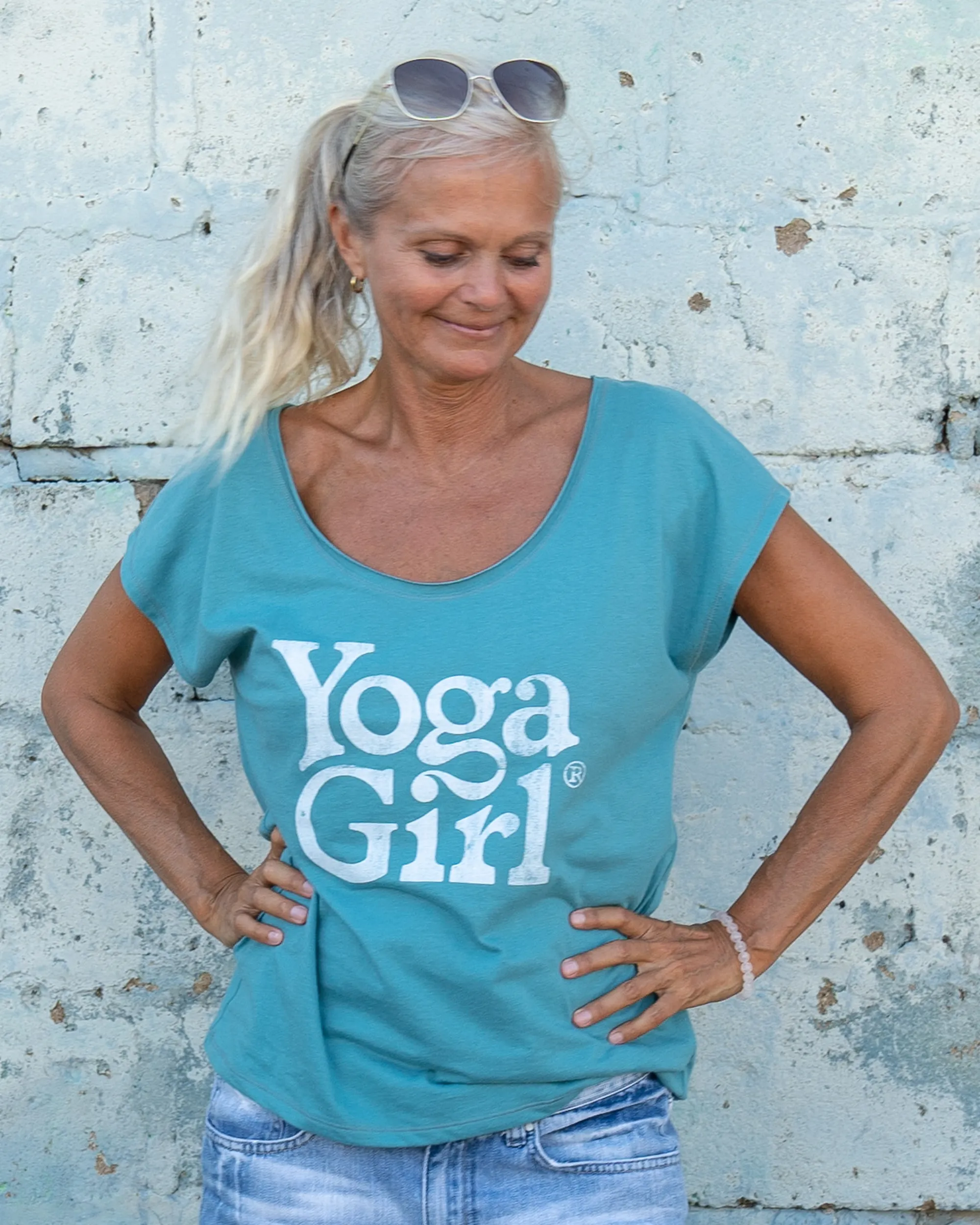 1st edition Moon T-shirt Teal