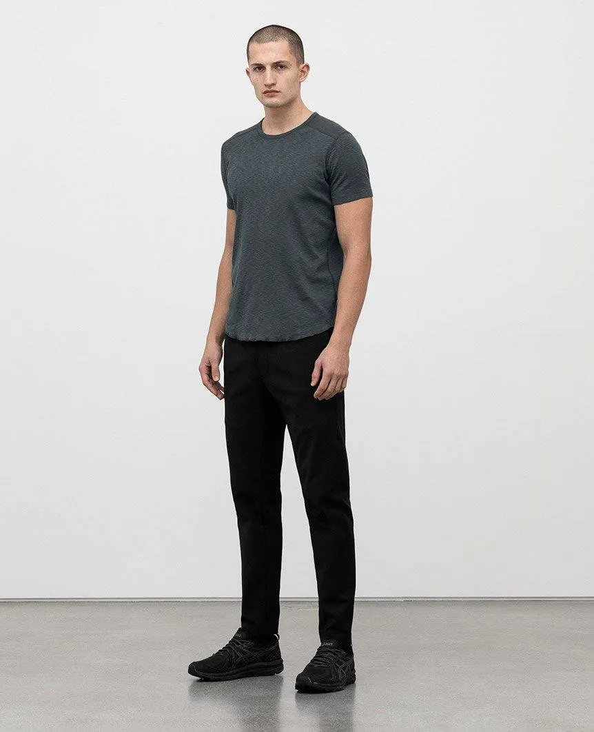 1x1 Slub Short Sleeve Crewneck Shadow