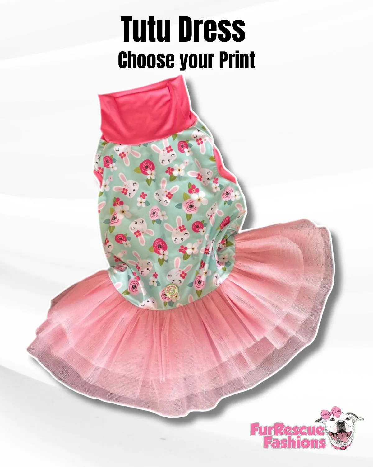 2025 Spring & Easter Dog Tutu Dress (AVAILABLE IN ANY PATTERN FROM THE PREORDER)