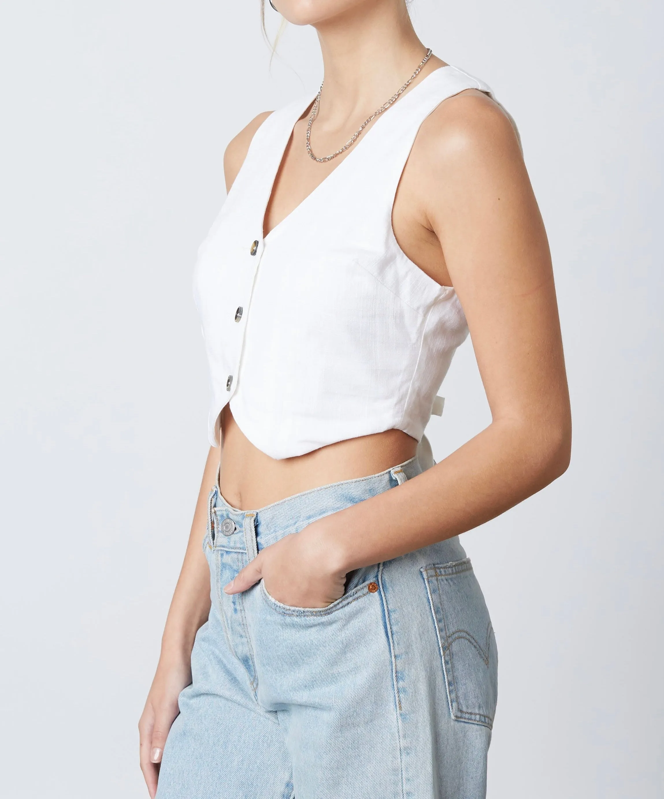 3 Button Vest