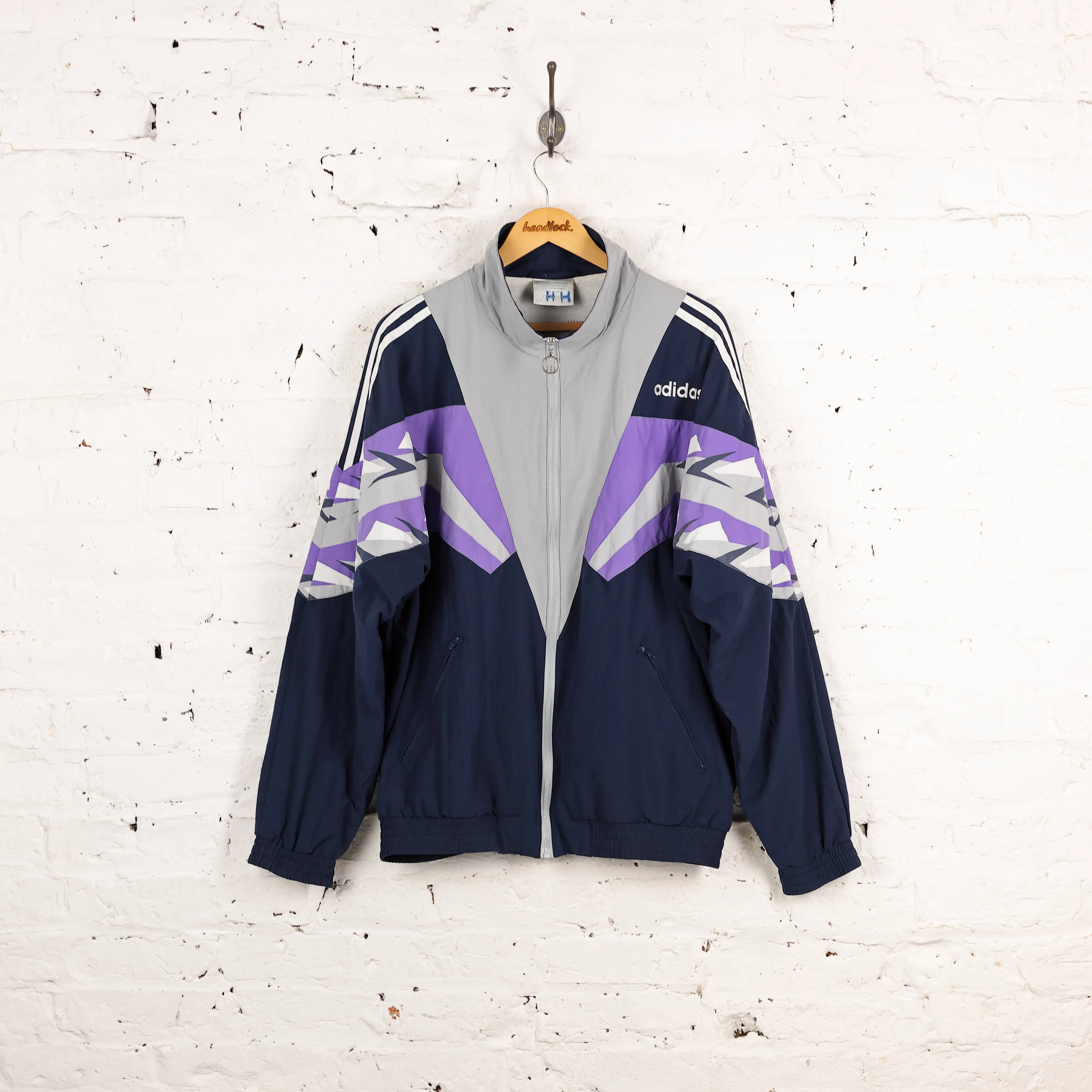 Adidas 90s Tracksuit Top Jacket - Blue - XXL
