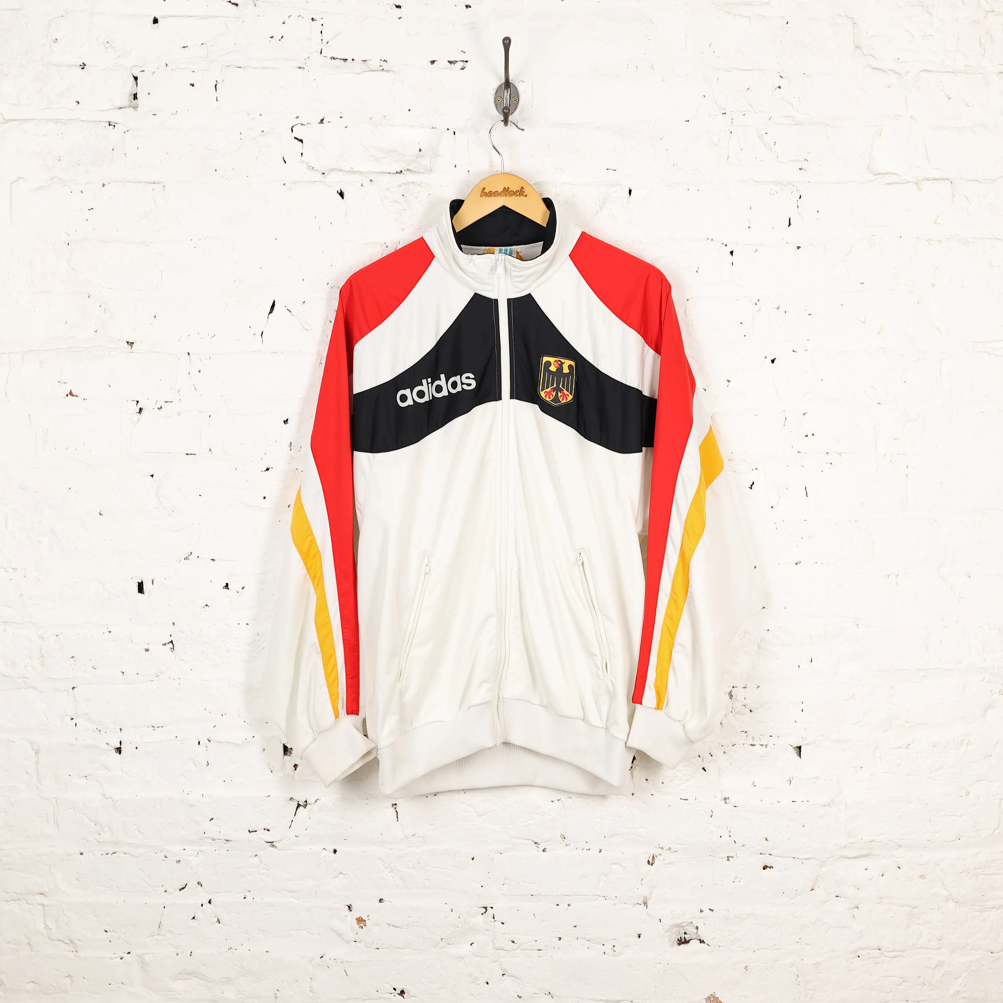 Adidas Equipment Germany Tracksuit Top Jacket - White - L