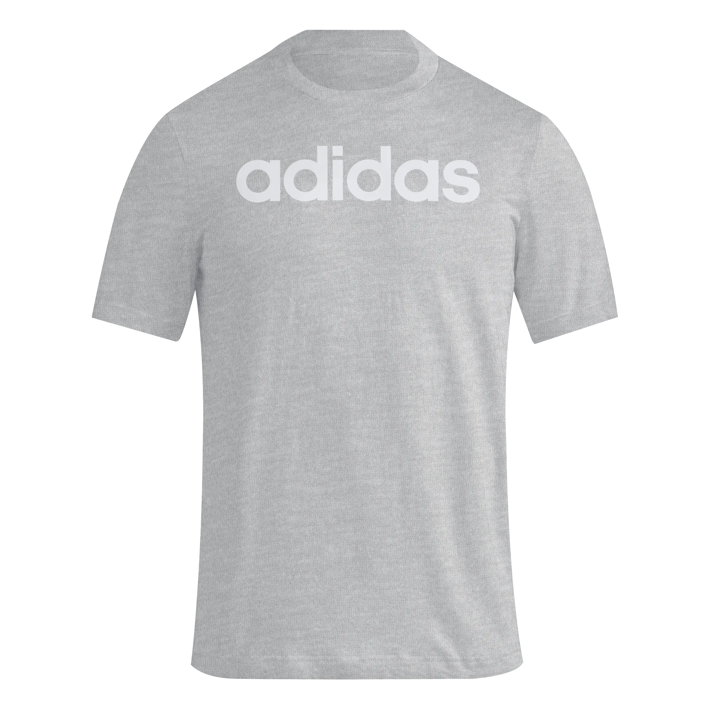 adidas Essentials Single Jersey Linear Embroidered Logo Mens Tee