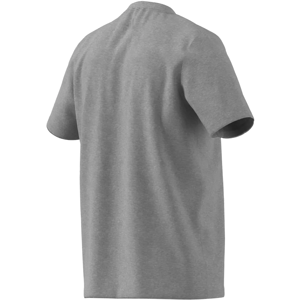 adidas Essentials Single Jersey Linear Embroidered Logo Mens Tee