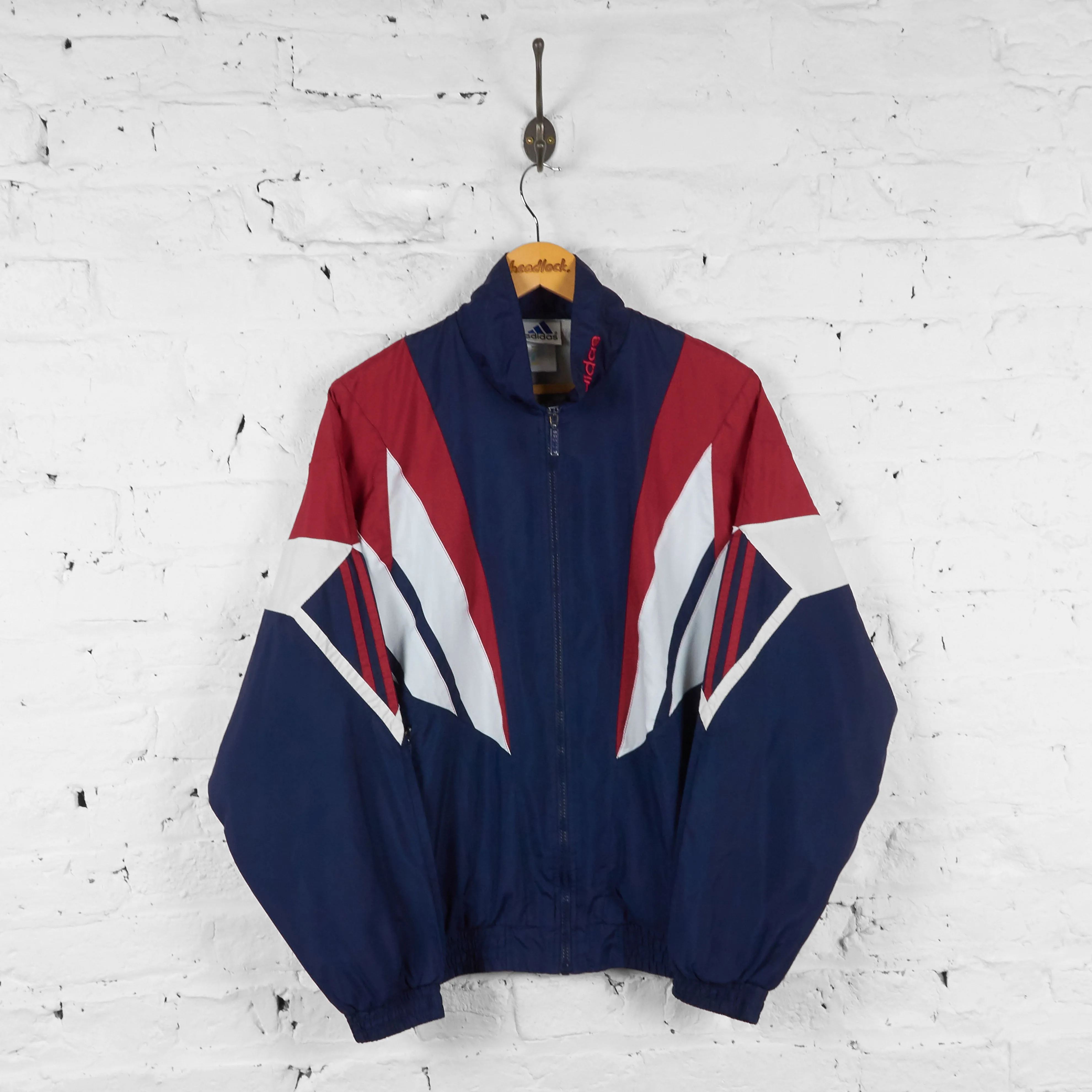 Adidas Shell Tracksuit Top Jacket - Blue - M