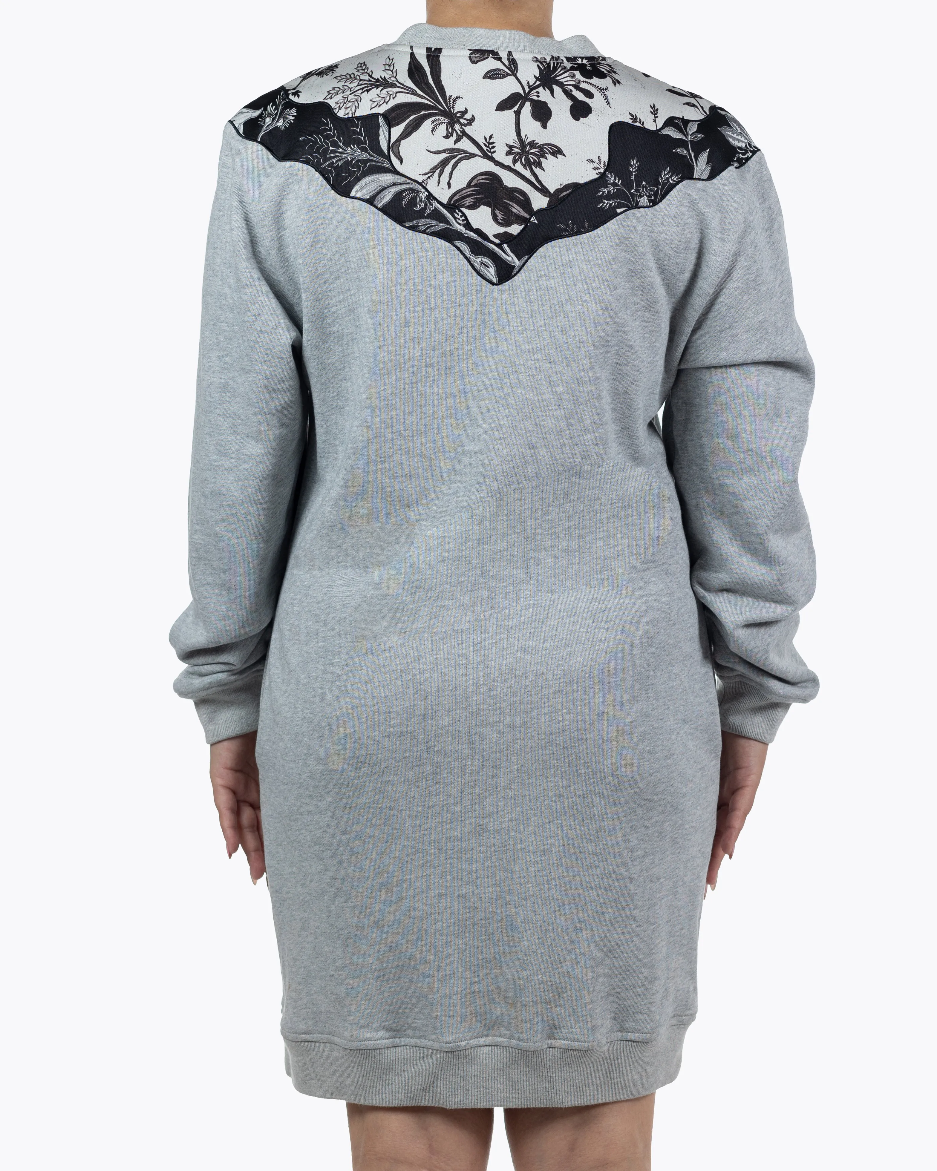 Alexander McQueen Grey Sweatshirt Dress