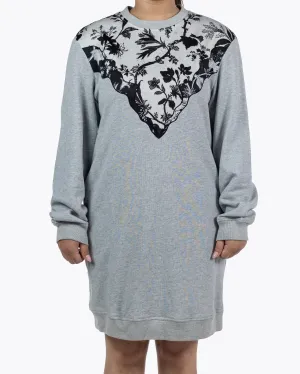 Alexander McQueen Grey Sweatshirt Dress