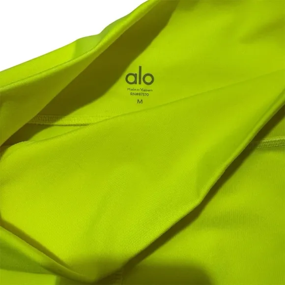 Alo Yoga Women's High-Waisted Neon Shorts