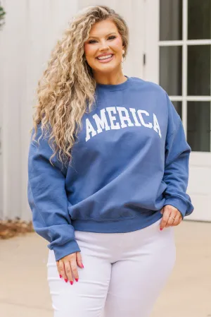 American Dreaming Sweatshirt, Indigo