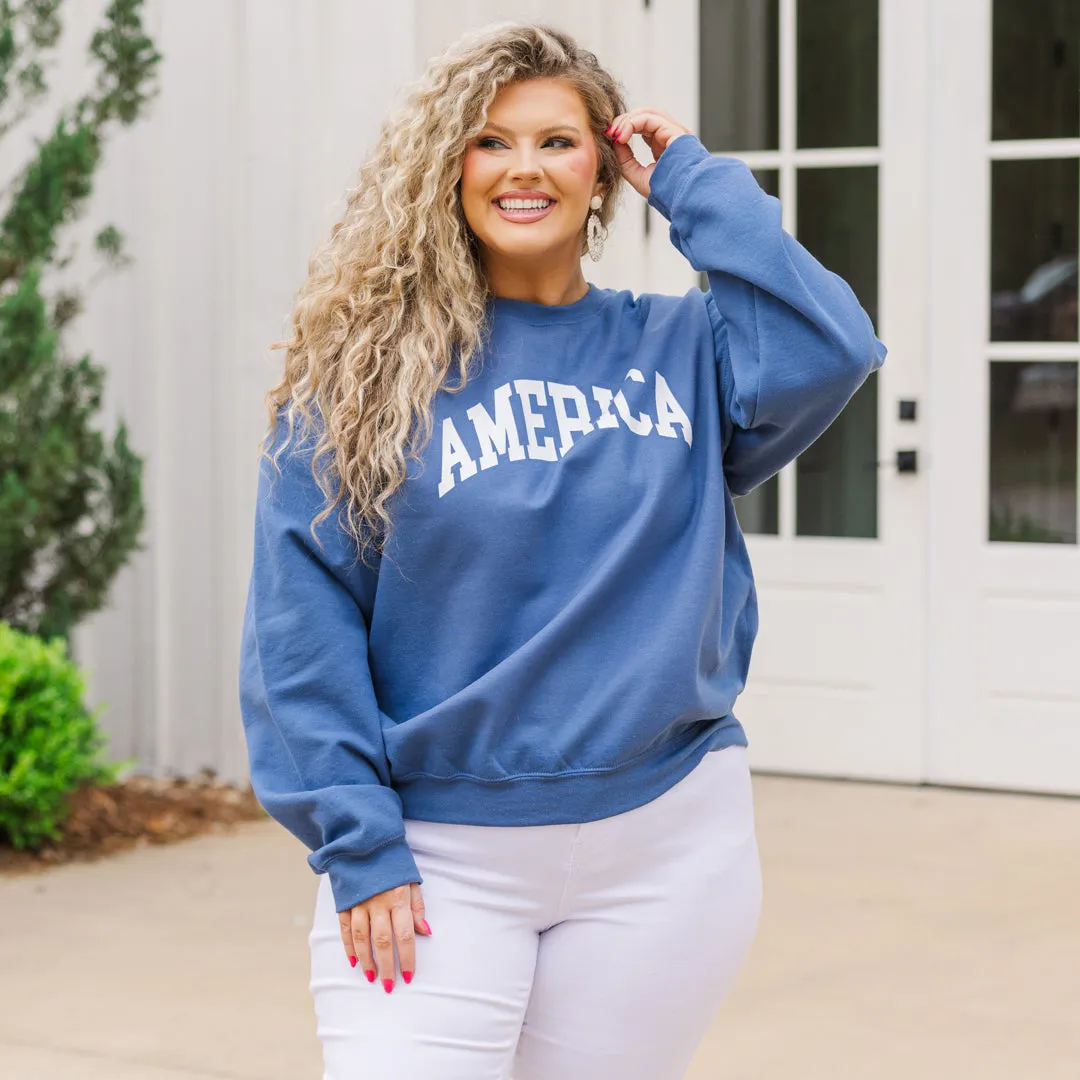 American Dreaming Sweatshirt, Indigo