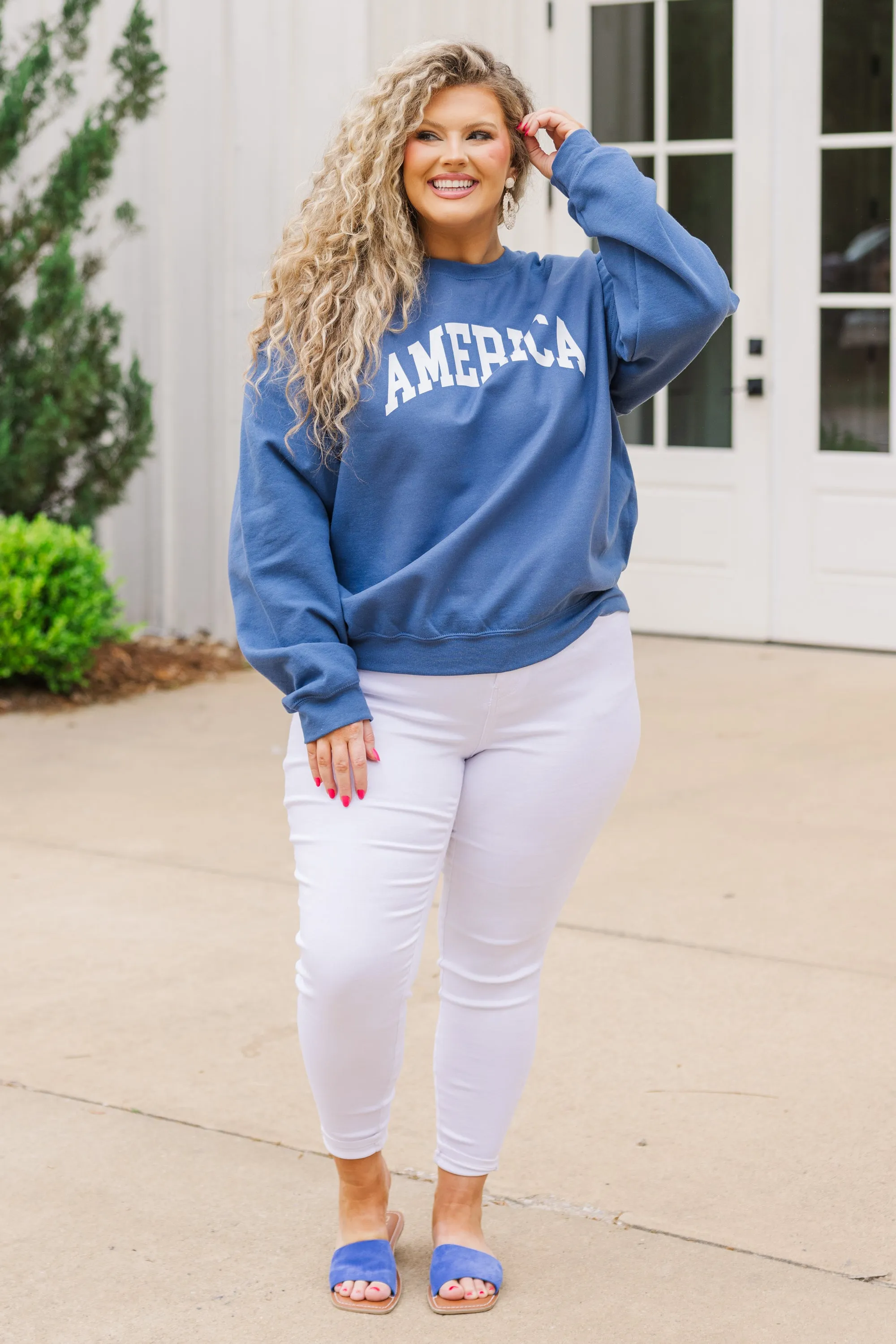 American Dreaming Sweatshirt, Indigo