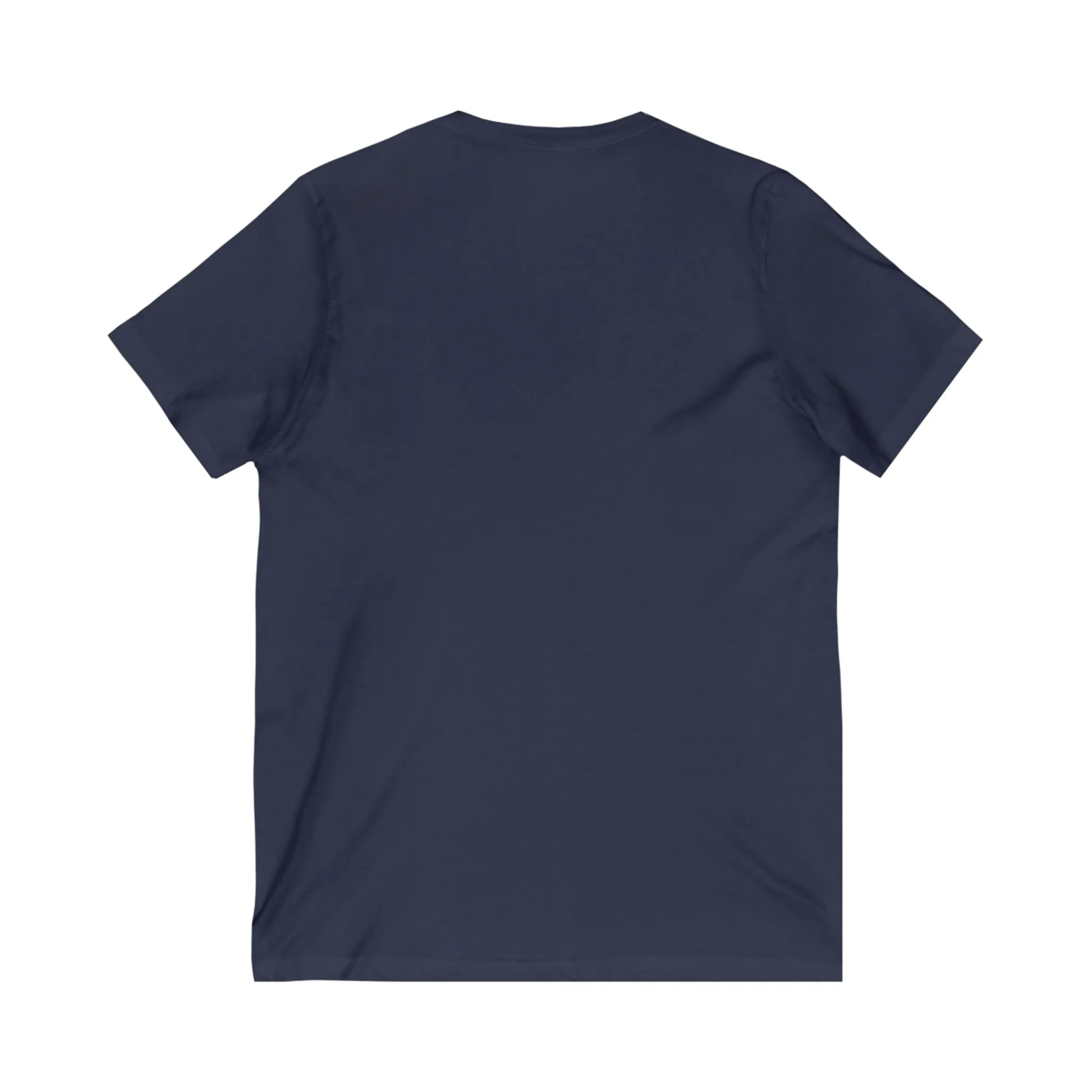 American Peace Hand  - Unisex JERSEY Short Sleeve V-Neck Tee | 4th of July Outfit | Patriotic Graphic Tee | Independence Day Unisex Jersey Short Sleeve V-Neck Tee | Let Peace Ring.