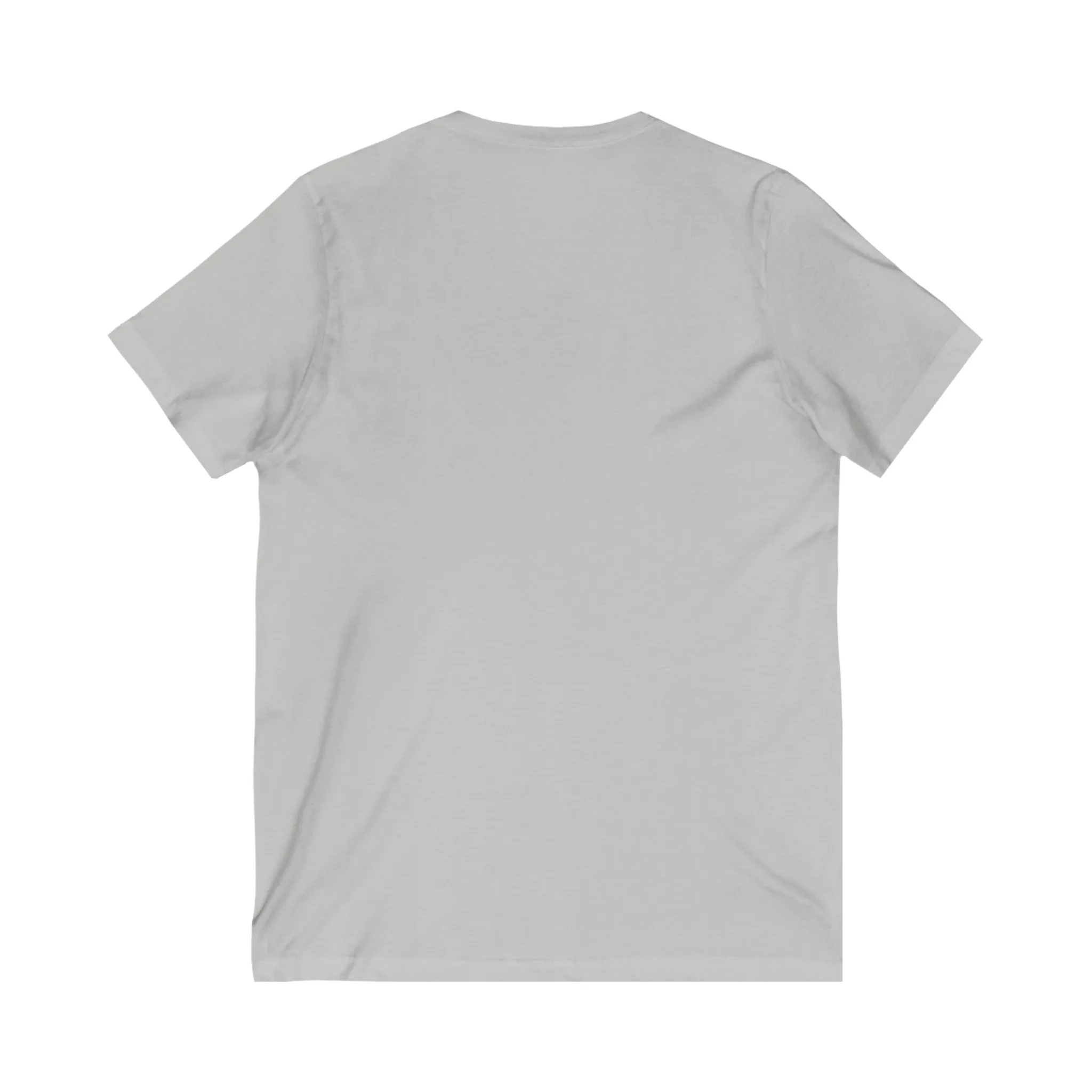 American Peace Hand  - Unisex JERSEY Short Sleeve V-Neck Tee | 4th of July Outfit | Patriotic Graphic Tee | Independence Day Unisex Jersey Short Sleeve V-Neck Tee | Let Peace Ring.