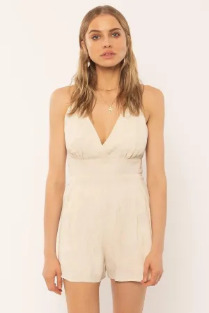 Amuse Society Leila romper - off white