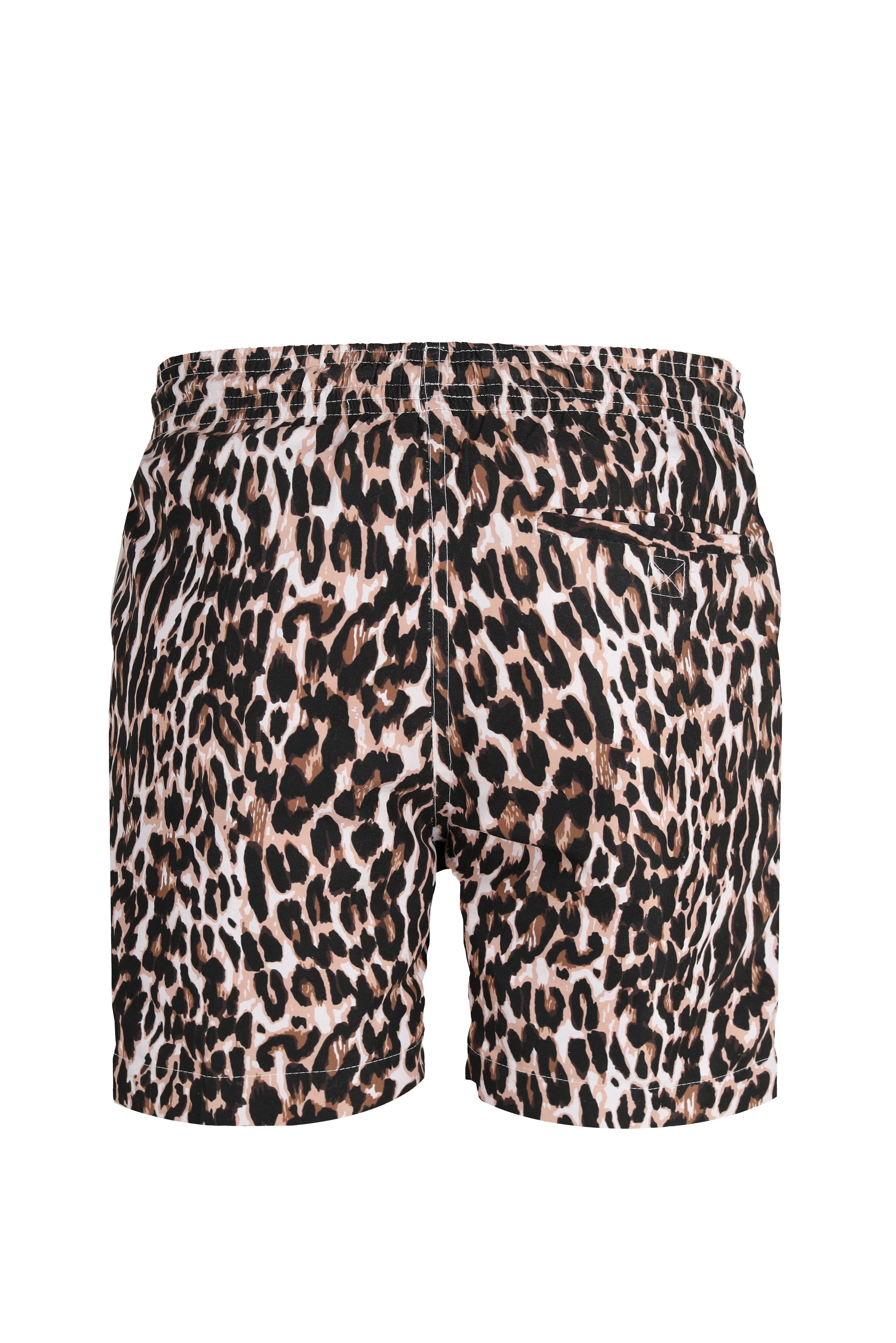 Animal Print Swim Shorts