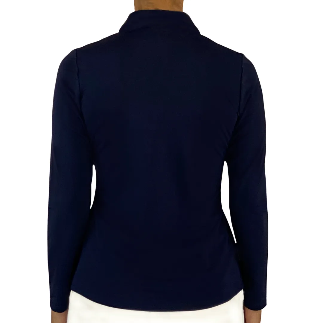 Anna Maria Pullover in Navy