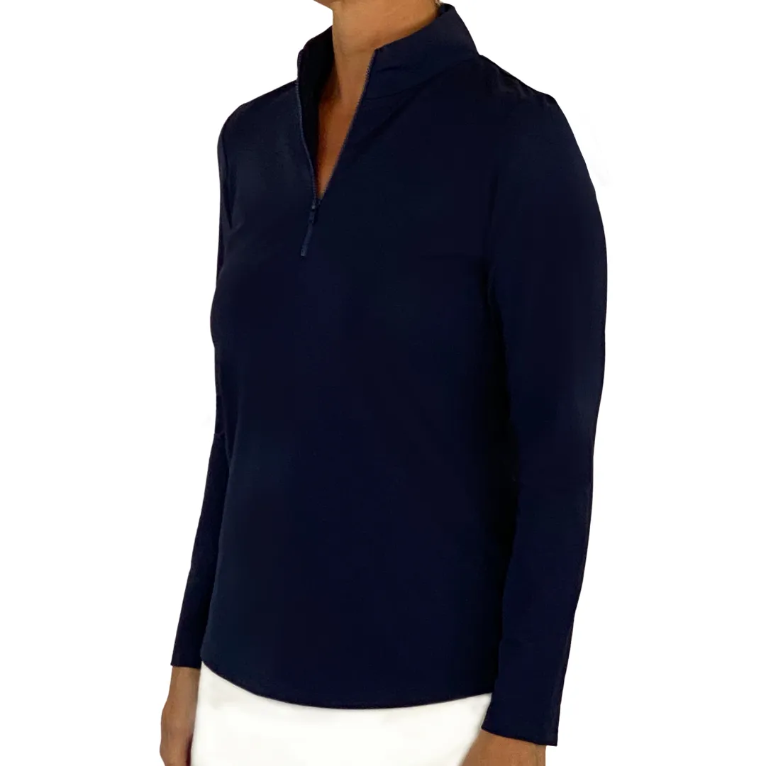 Anna Maria Pullover in Navy