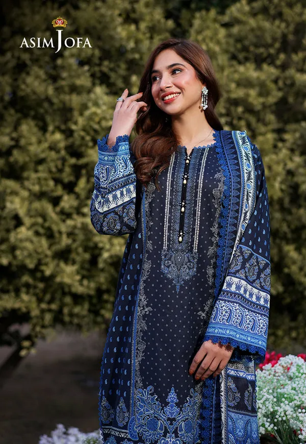 Asim Jofa Printed Lawn '25 | AJUUB-05