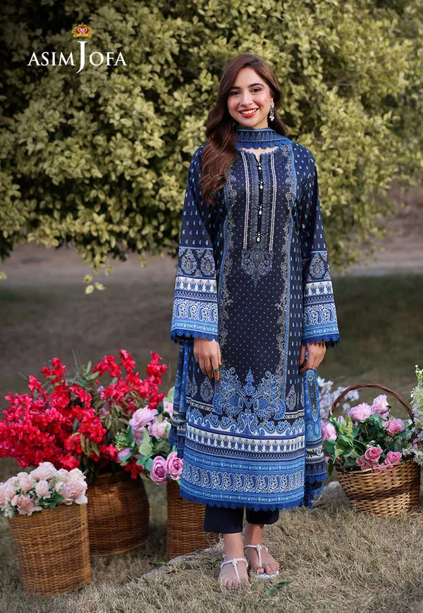 Asim Jofa Printed Lawn '25 | AJUUB-05