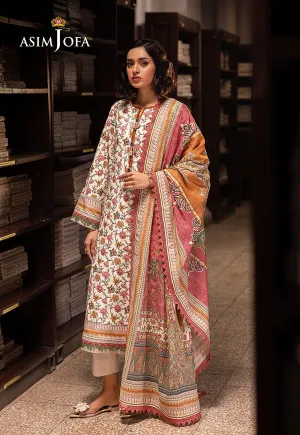 Asim Jofa Printed Lawn '25 | AJUUB-41