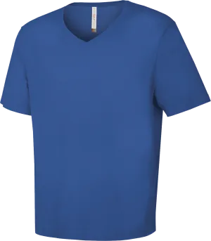 ATC™ EUROSPUN® Ring Spun V-Neck T-Shirt True Royal