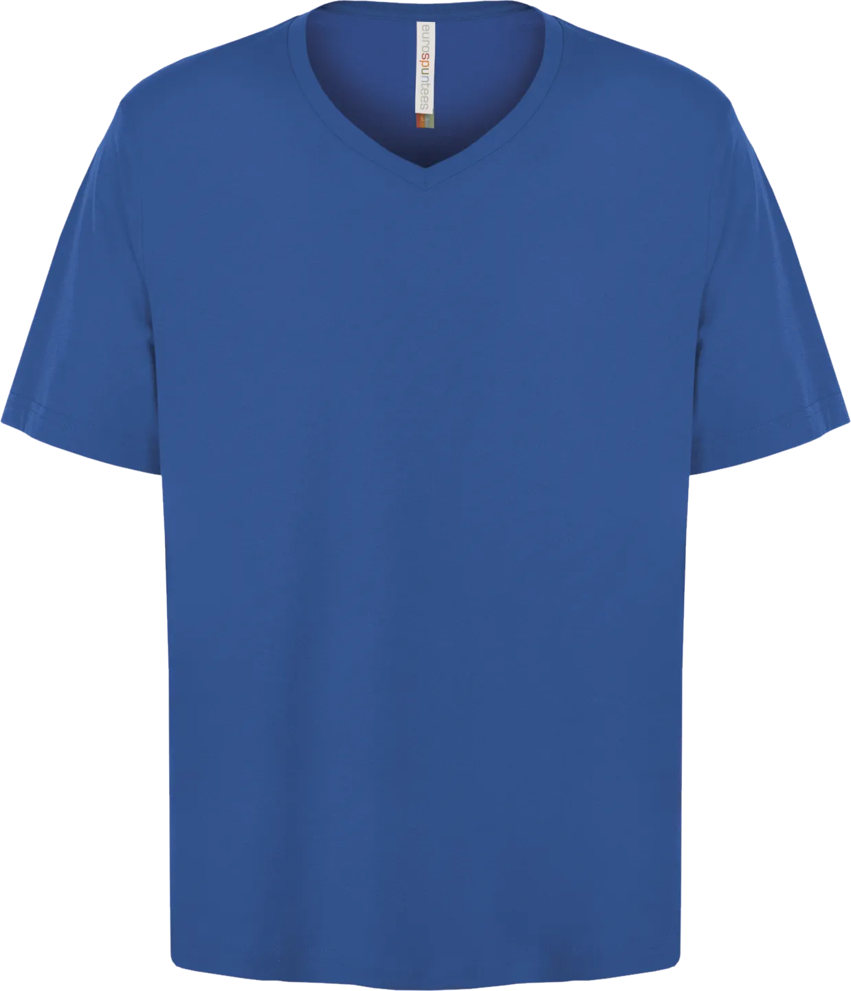 ATC™ EUROSPUN® Ring Spun V-Neck T-Shirt True Royal