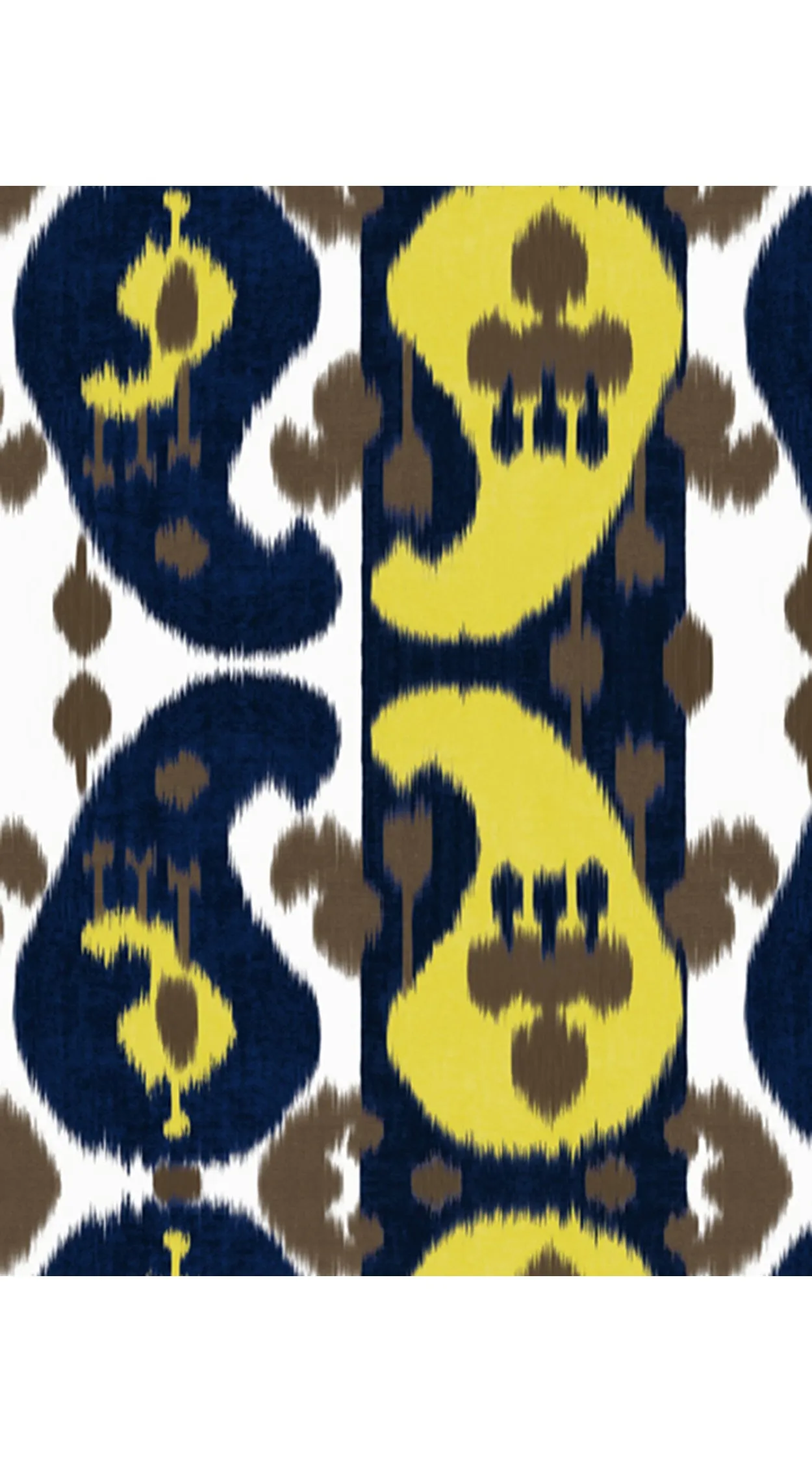 Audrey Dress #2 Shirt Collar 3/4 Sleeve Cotton Stretch (Ikat Turkish)