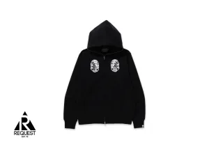 BAPE Japan Souvenir Zip Up Hoodie "Black"