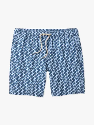 Bayberry Trunk | Navy Geo