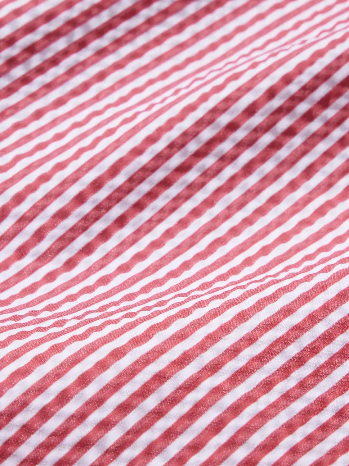 Bayberry Trunk | Red Seersucker