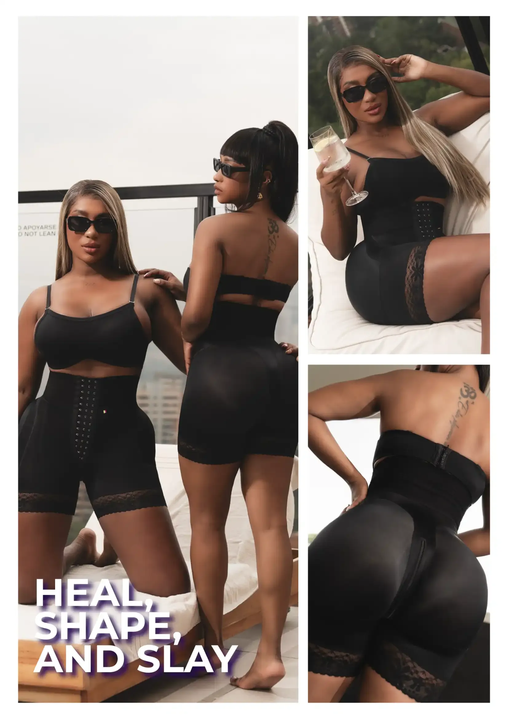 BBL Short | Stage 3 Fajas High-Waisted Post Surgery Compression Shorts