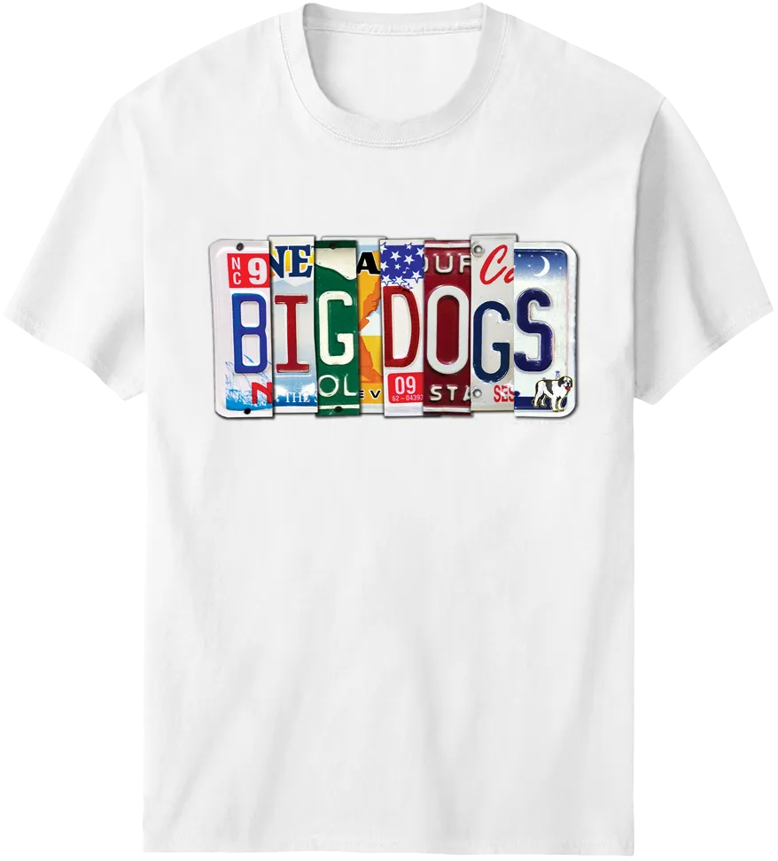 Bd License Plate T-Shirt