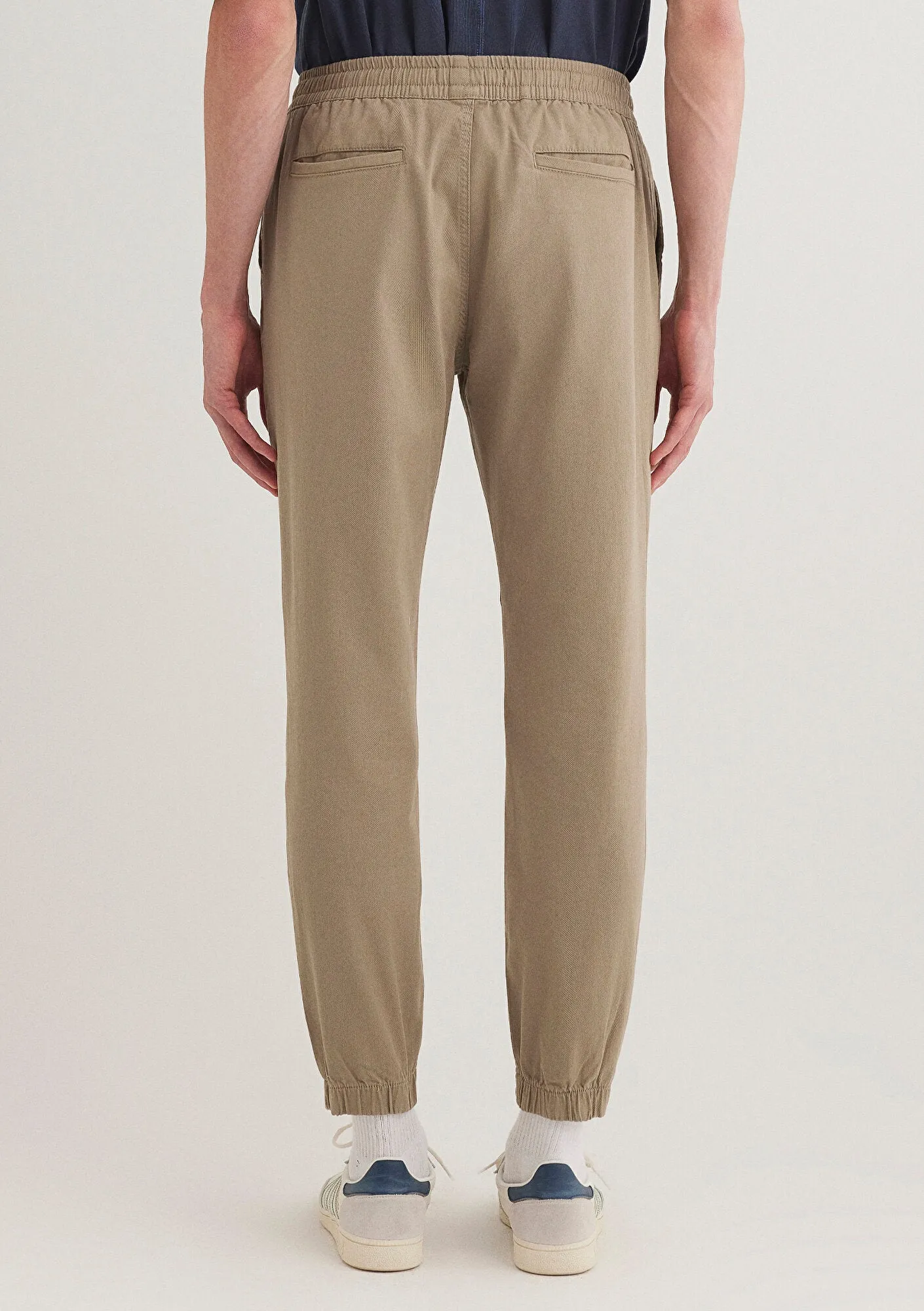 Beige Jogger Pants