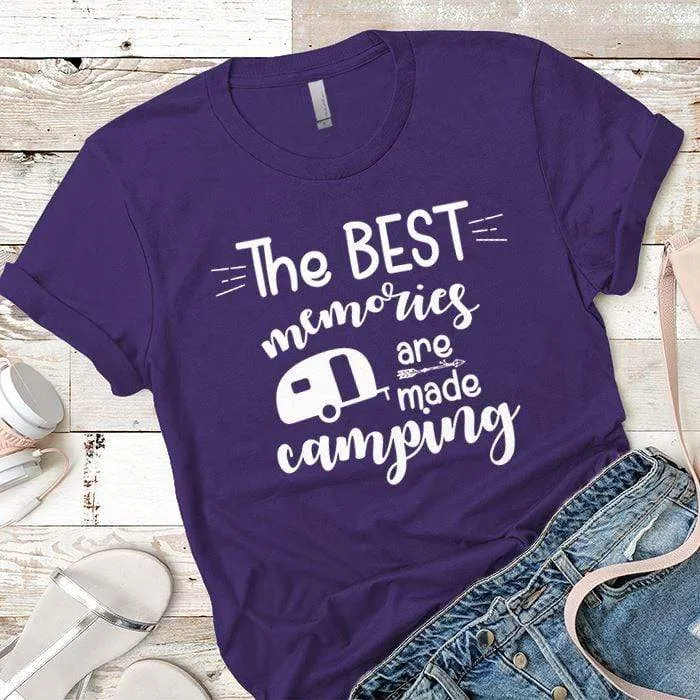 Best Memories Are Made Camping Premium Tees