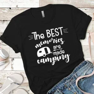 Best Memories Are Made Camping Premium Tees