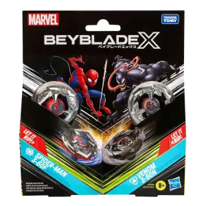 Beyblade X Spider-Man 3-60F vs Venom 3-80N