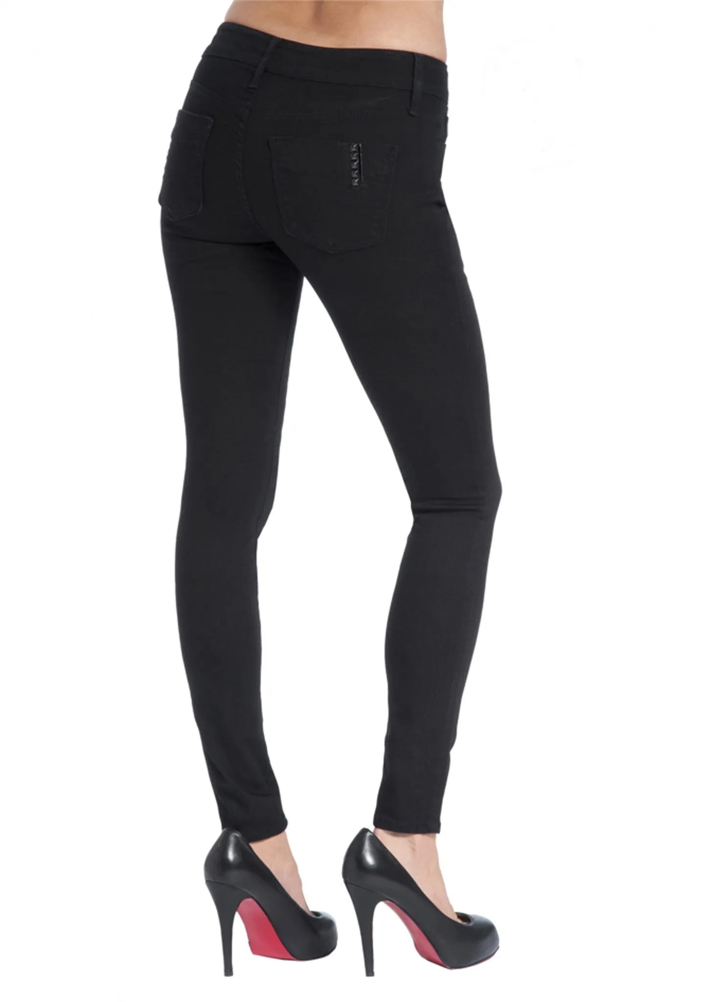 Black Orchid Black Jewel Jegging in Jet Black