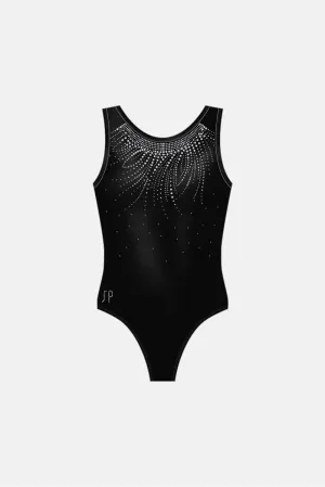 Black Sugarplum Sleeveless Leotard