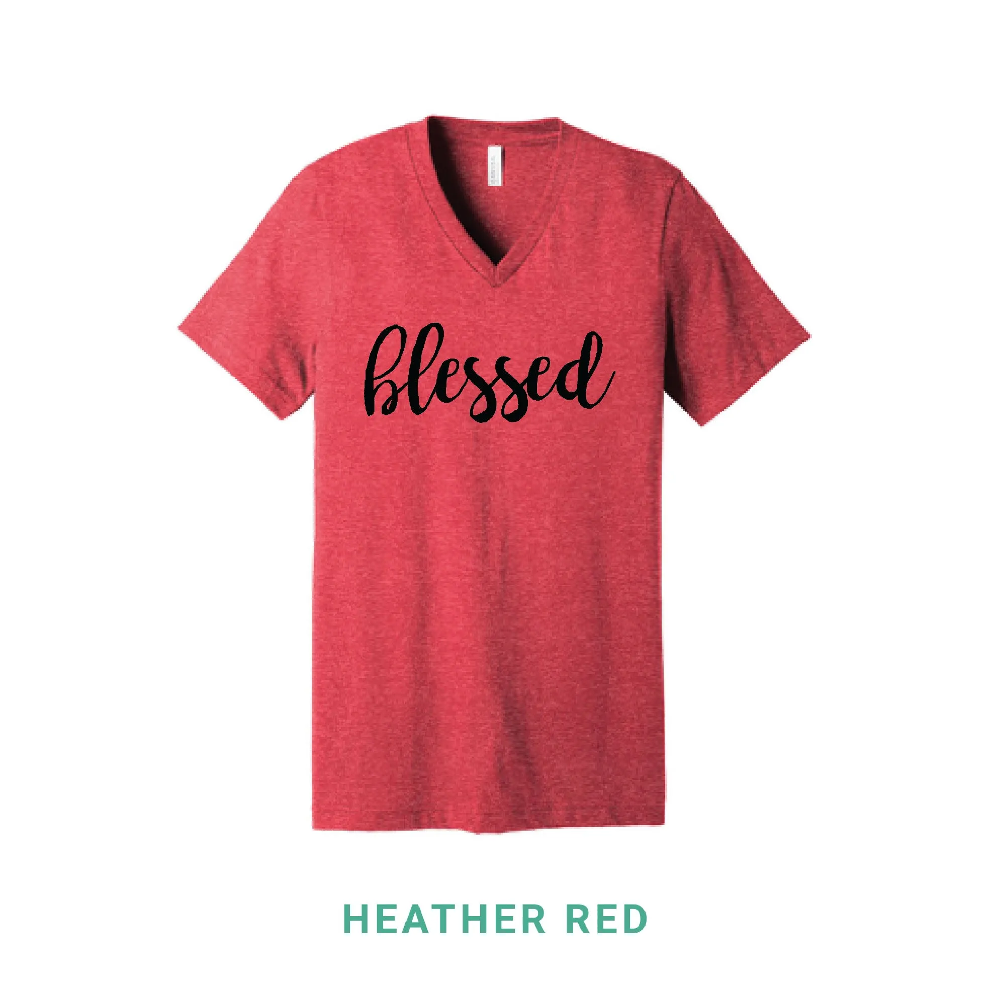 Blessed V Neck T-Shirt