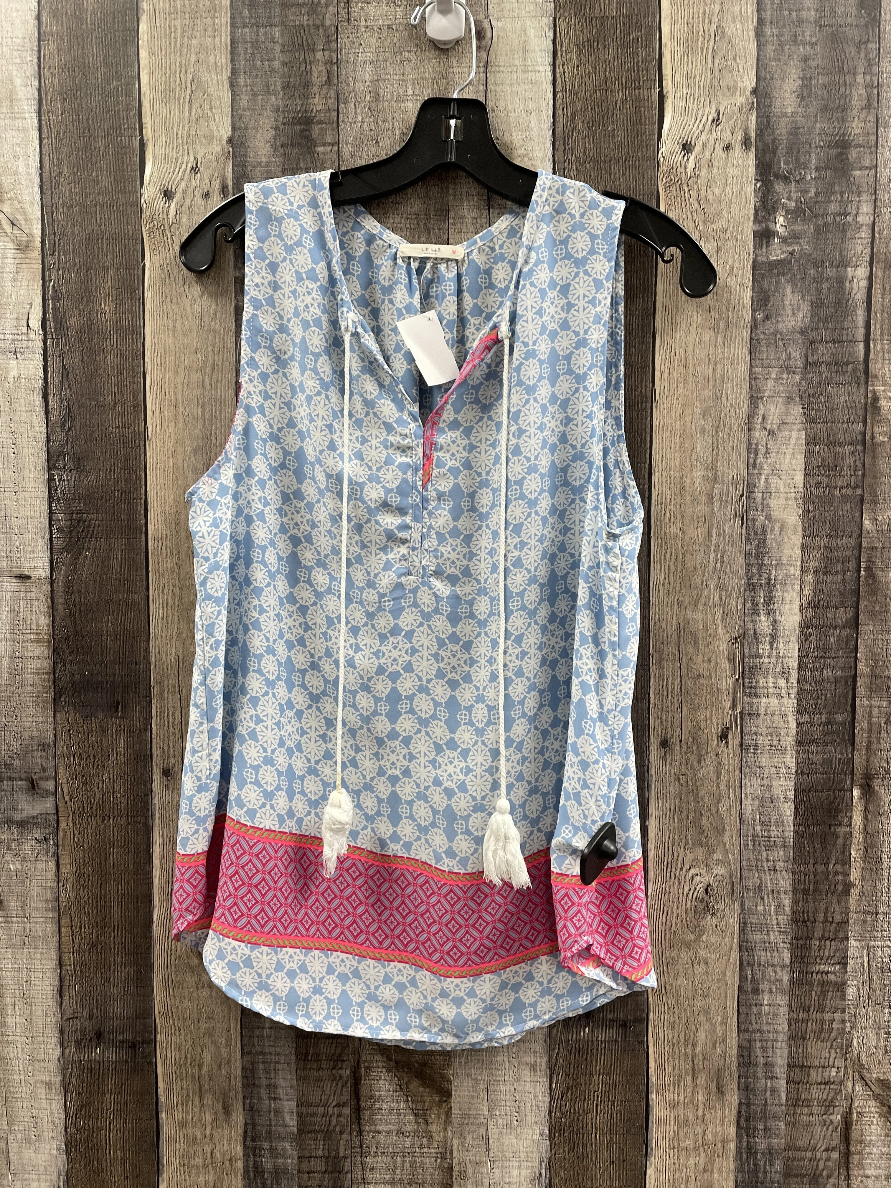 Blouse Sleeveless By Le Lis  Size: M