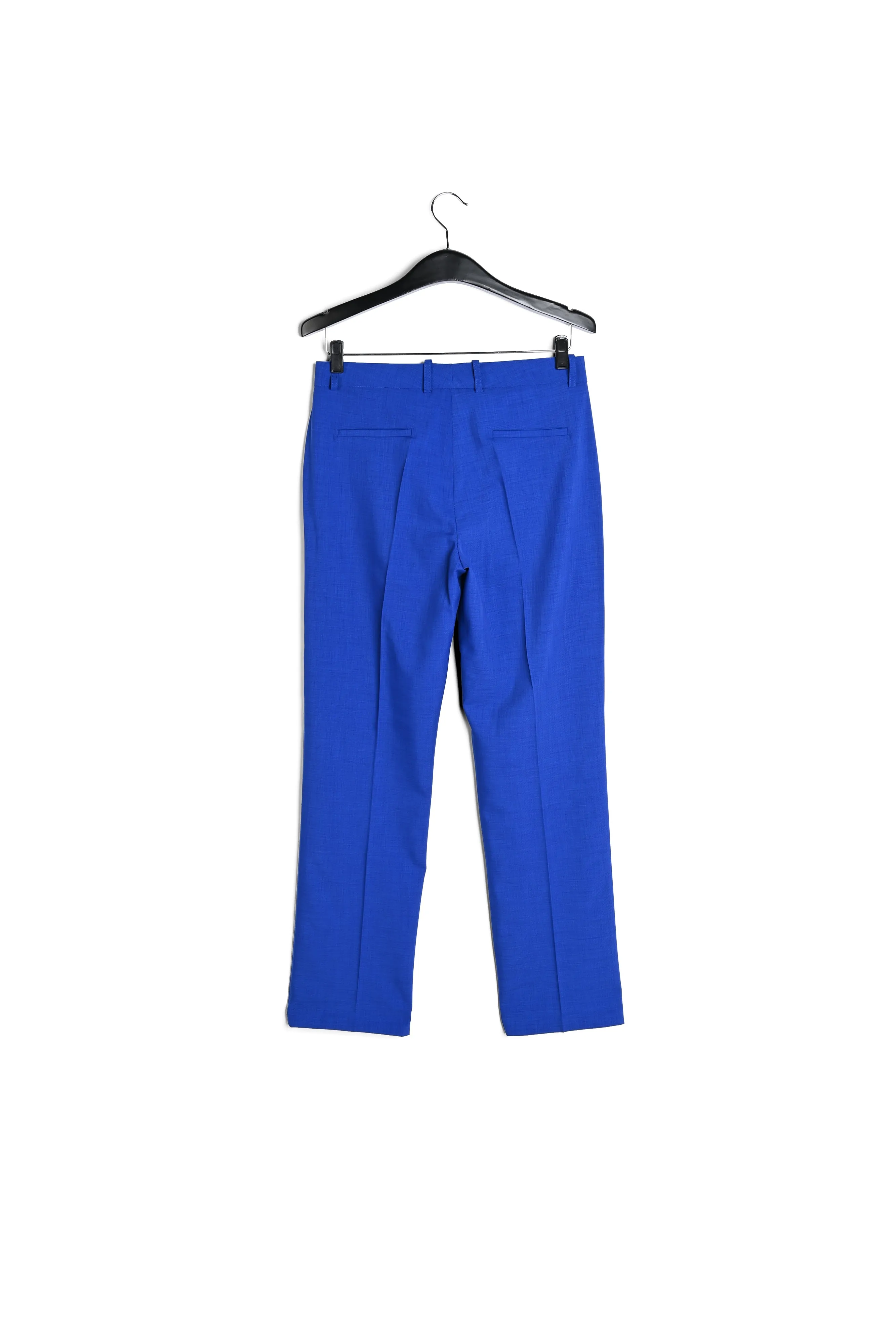 Blue tailored trousers