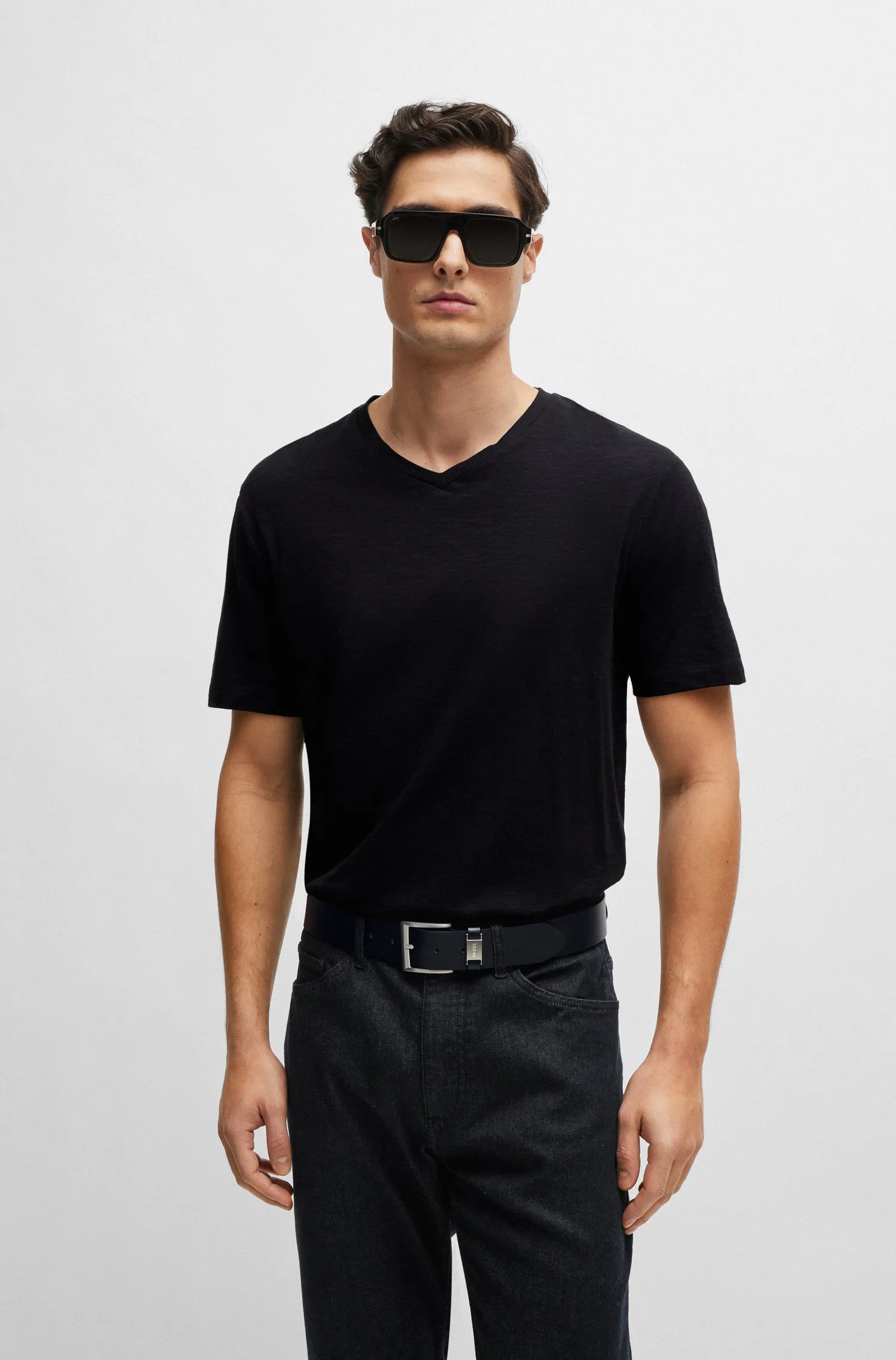 BOSS T-Shirt V-Neck - Tilson 60  bscs