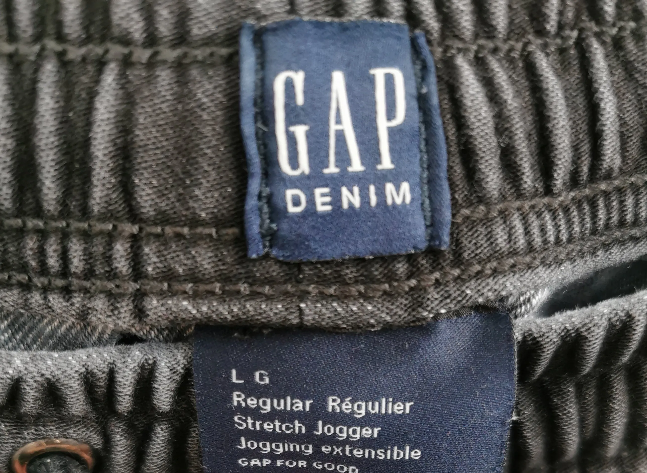 BOY SIZE LARGE (10/12 YEARS) - GAP Kids, Regular Stretch Joggers VGUC B49