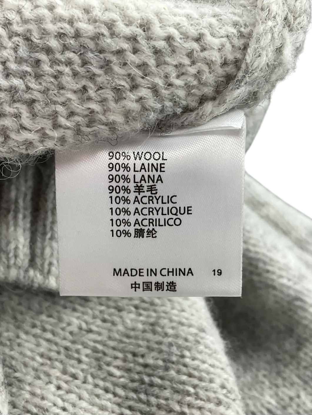 Brandy Melville Grey Alana Zip Up Hoodie One Size