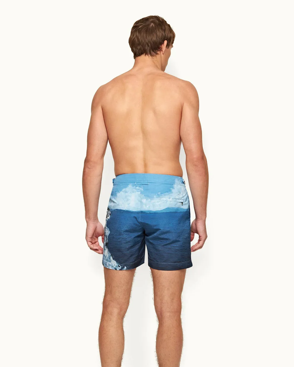 BULLDOG PRINT SWIM SHORT - ROC POOL II