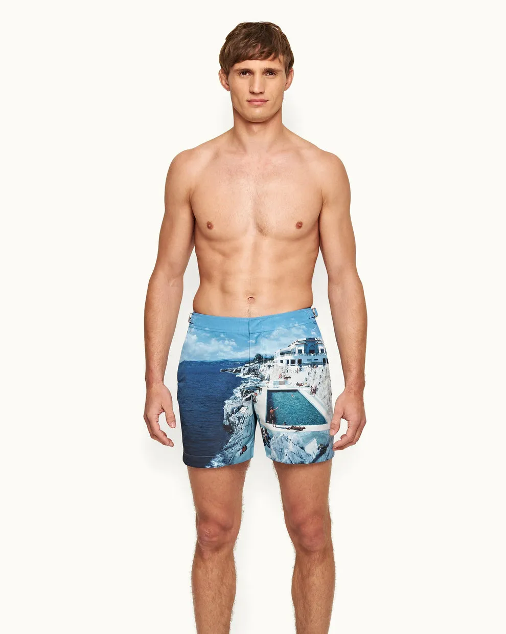 BULLDOG PRINT SWIM SHORT - ROC POOL II