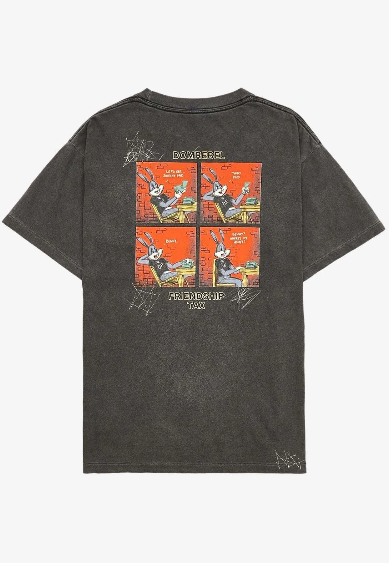 Bunstar Printed Faded T-shirt